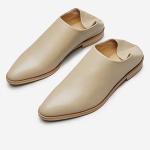 Everlane Modern Babo in Dark Tan